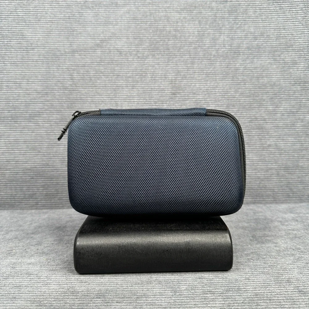 Tumi for Delta Navy Blue Ballistic Nylon Amenity Kit Travel Case With Kiehls Y2k